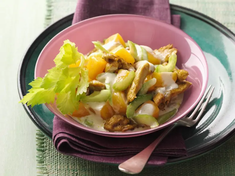 Curryhähnchensalat