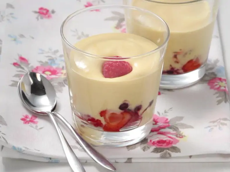 Weinschaumcreme