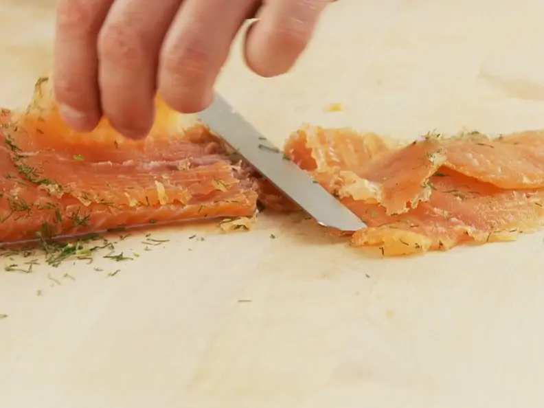 Gebeizter Lachs