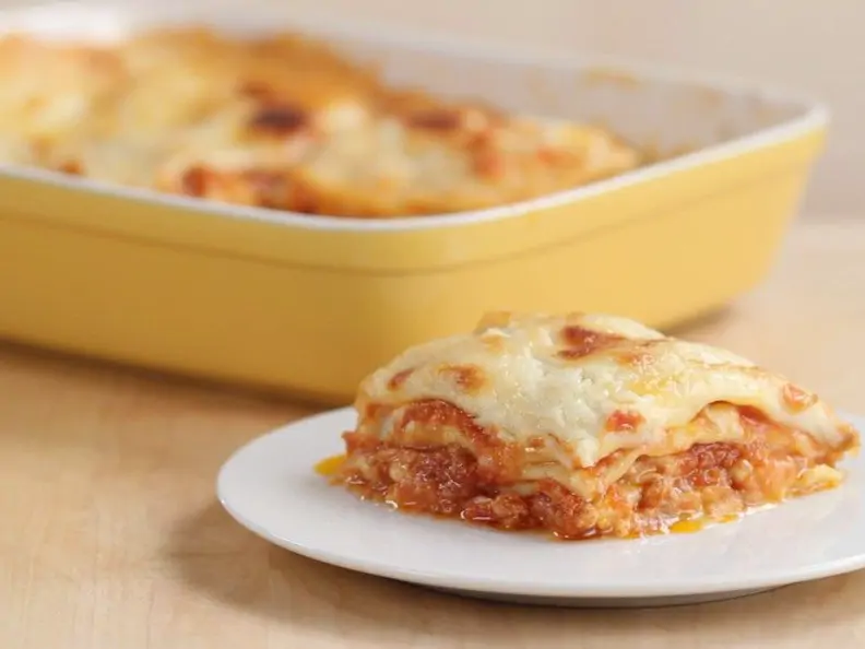 Lasagne herstellen
