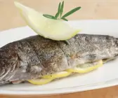 Gegrillte Forelle aus dem Ofen