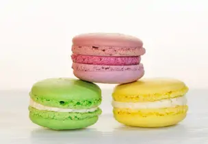 Bunte Macarons