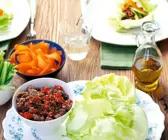 Salat mit Hack