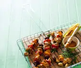 Scharfe Geflügelspieße