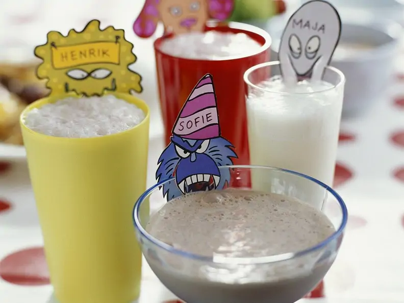 Fruchtige Milchshakes