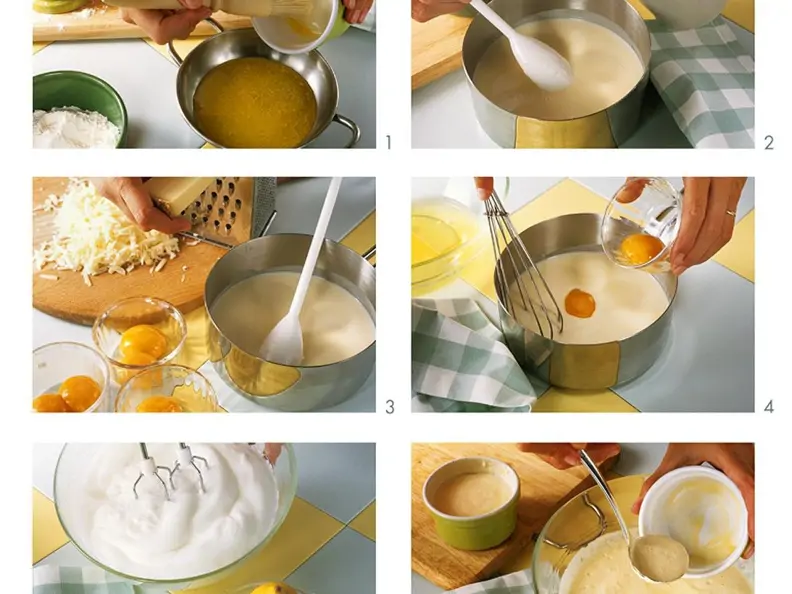 Pikantes Soffle mit Käse