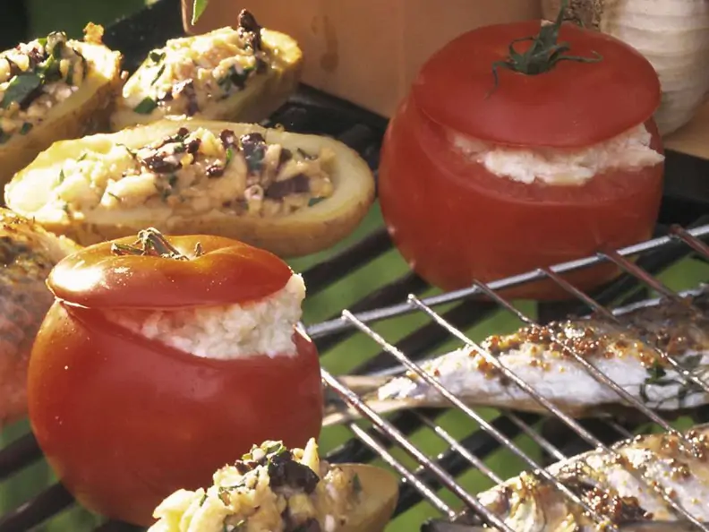 Tomaten mit Füllung
