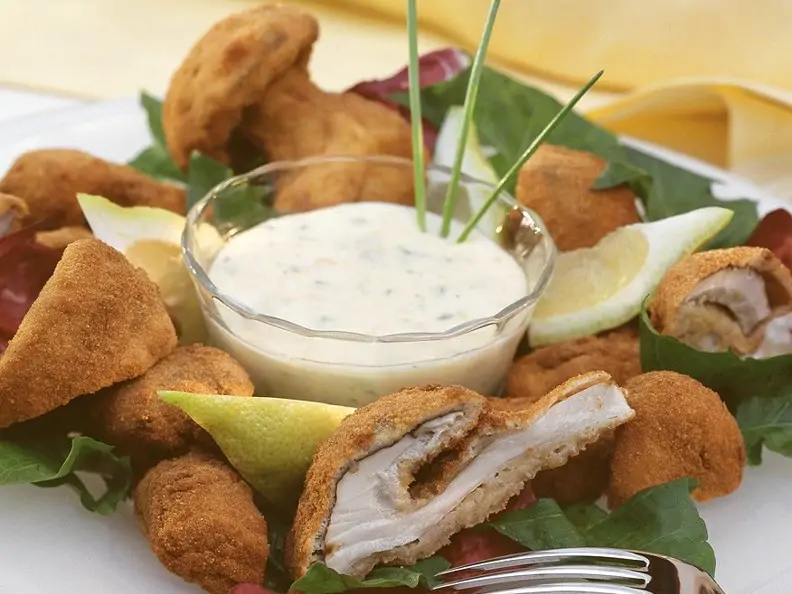 Ausgebackene Steinpilze mit Remoulade