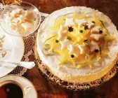 Exotische Obsttorte zu Weihnachten