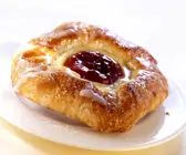 Quarktäschen mit Pflaume
