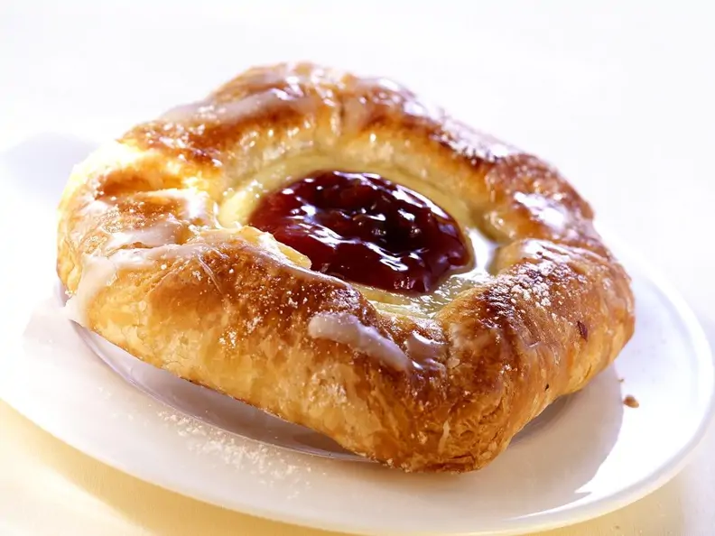 Quarktäschen mit Pflaume