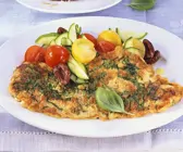 Kalbschnitzel mit Basilikum