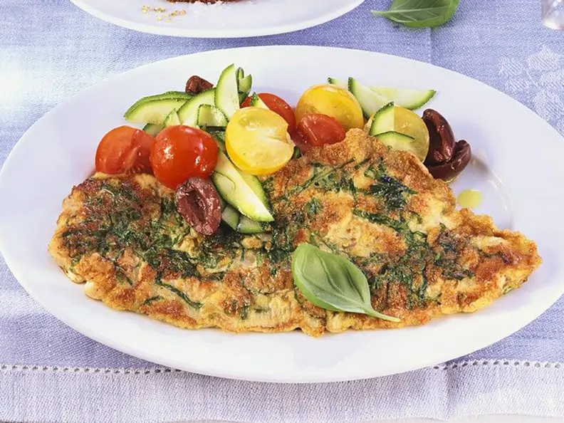 Kalbschnitzel mit Basilikum