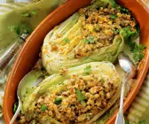 Gratinierter Chinakohl