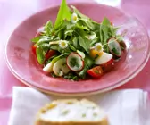 Bärlauch-Spinat-Salat