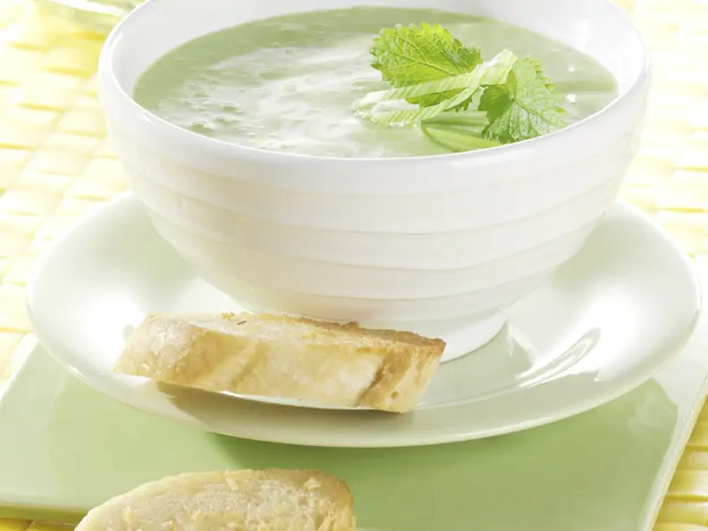 Porree-Zitronen-Suppe