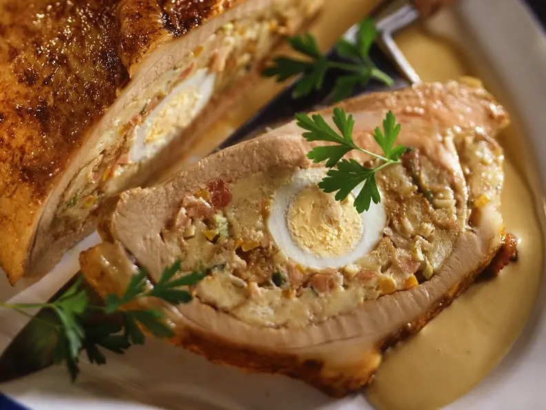 Gefüllte Kalbsbrust nach Omas Rezept