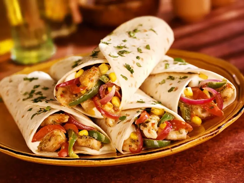 Hühnchen-Fajitas