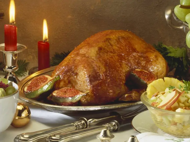 Feigen-Gänsebraten