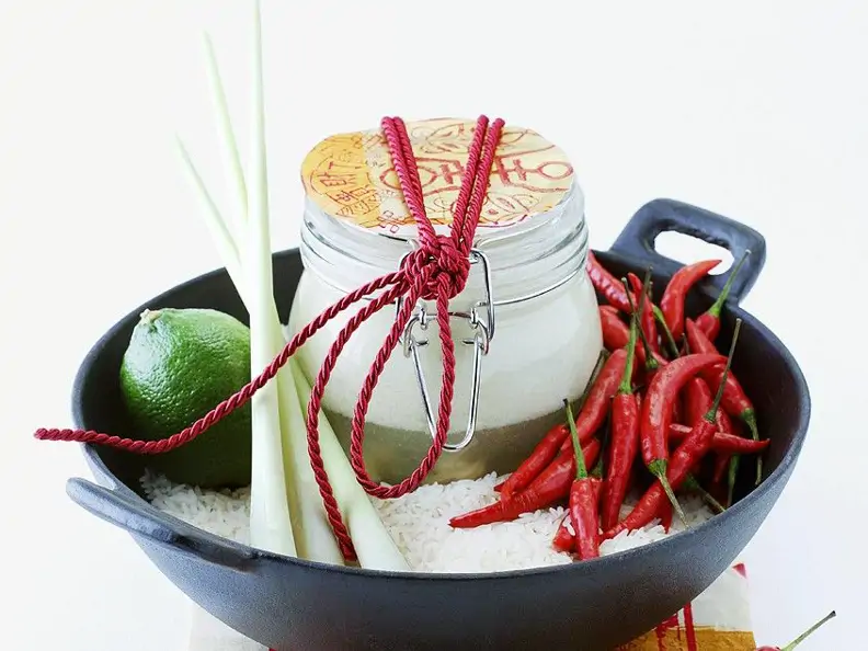 Exotische Kokossuppe