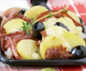 Raclette mit Schinken