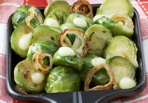 Raclette mit Rosenkohl