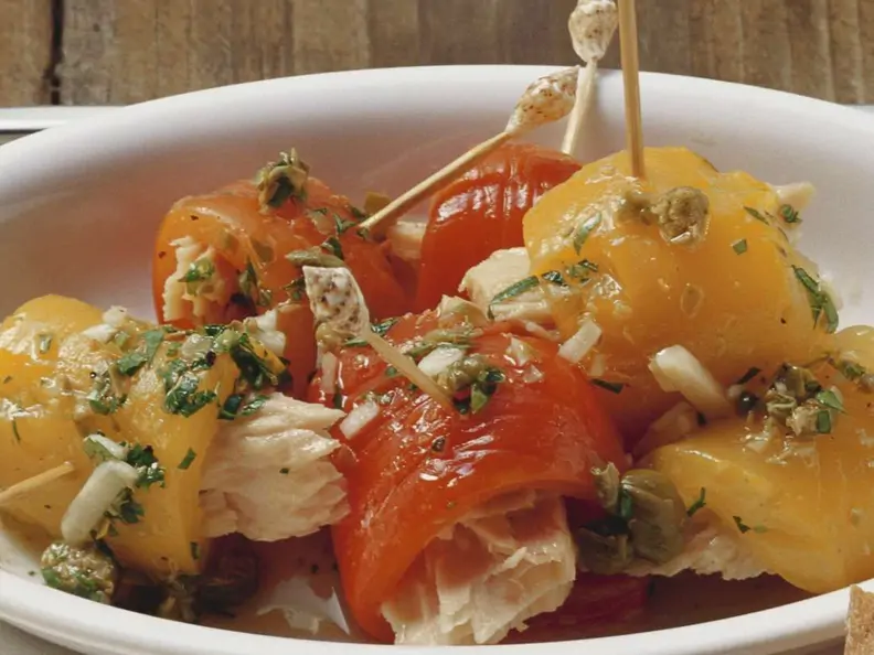 Thunfisch mit Paprika