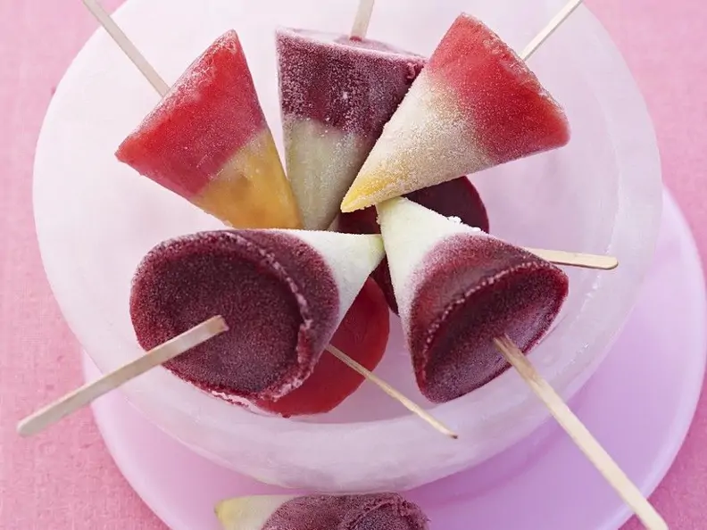 Zuckerfreies Frucht-Eis