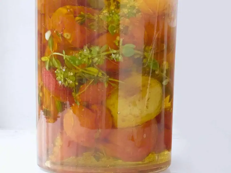 Marinierte Tomaten