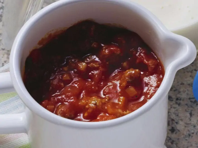 Tomatensoße mit Hackfleisch