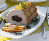 Gerollter Putenbraten mit fruchtiger Füllung