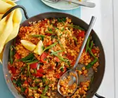 Paella vegan 