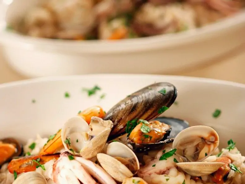 Meeresfrüchte-Risotto