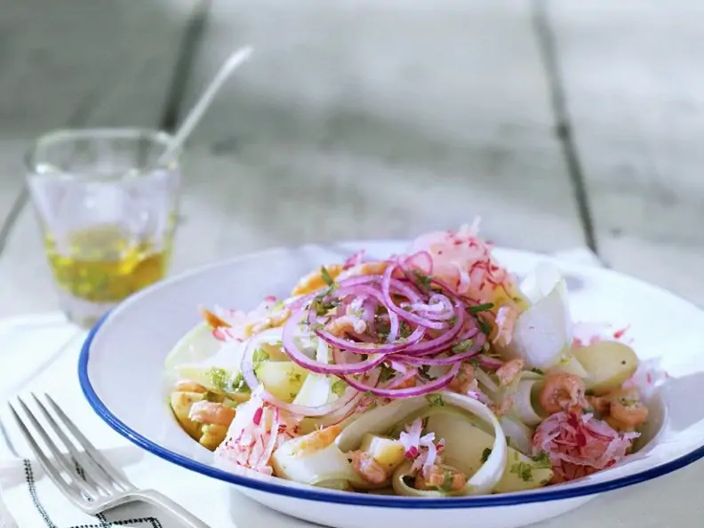 Kartoffel-Gemüsesalat