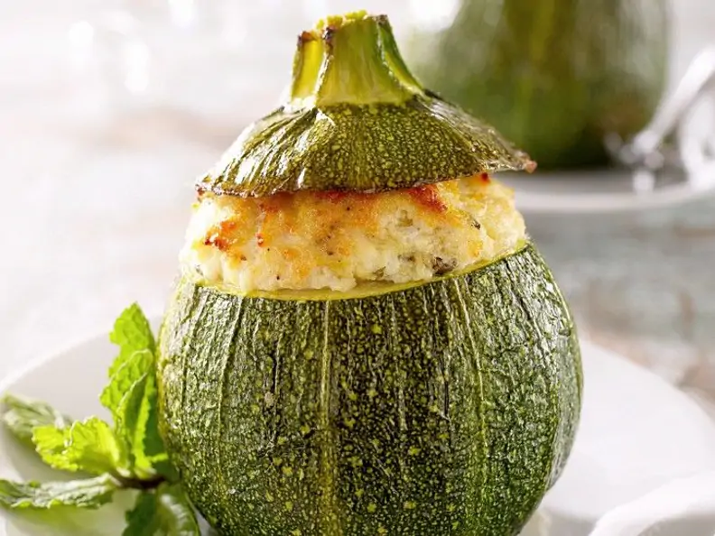 Zucchini mit Ricottafüllung