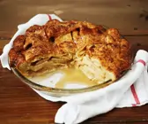 Apfelkuchen mit Karamell