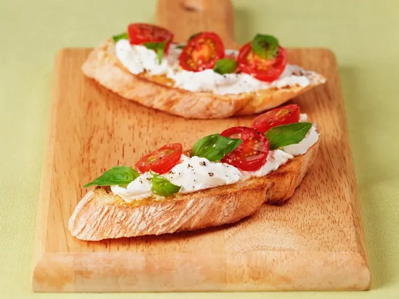 Ziegenkäse-Crostini