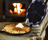 Waffeln mit Sahne