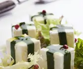 Käse mit Bärlauch