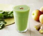 Apfelsmoothie mit Ingwer