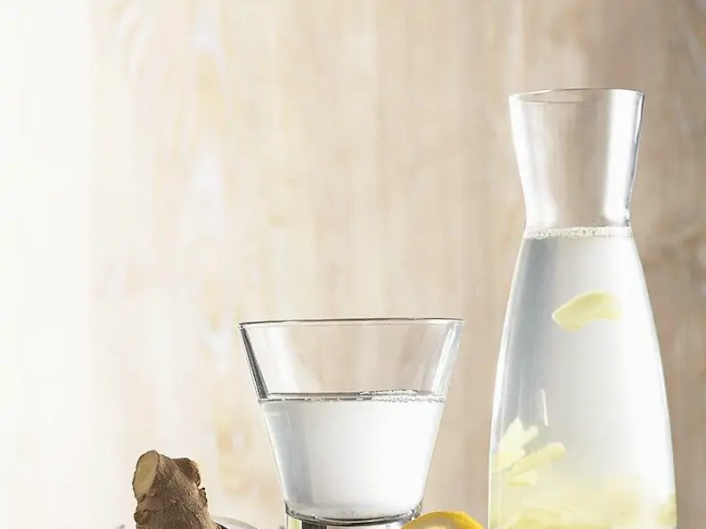 Limonade mit Ingwer