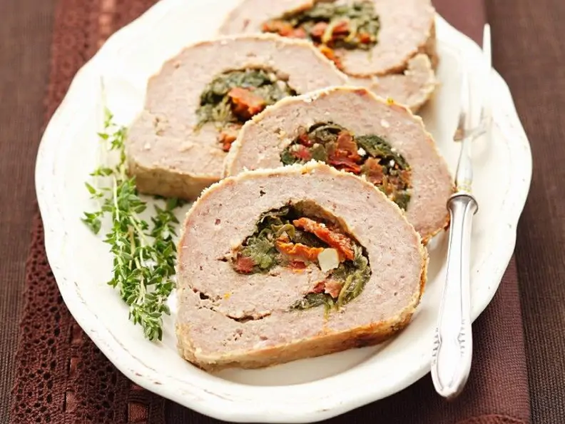 Mediterraner Hackbraten