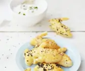 Sesam-Blätterteiggebäck