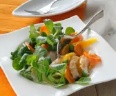 Feldsalat mit Mango