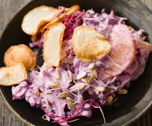 Kohlsalat mit Topinambur