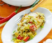 Reis-Champignongratin