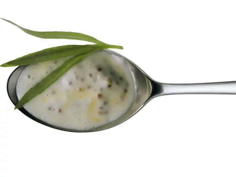 Senfsauce zu Fisch