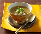 Reis-Bohnensuppe