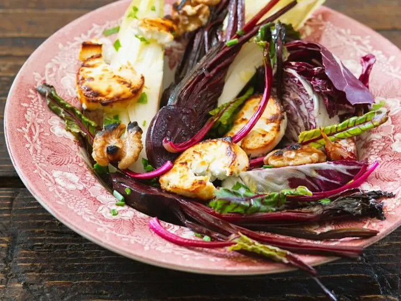 Rote Bete-Blattsalat