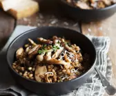 Gersten-Pilzrisotto
